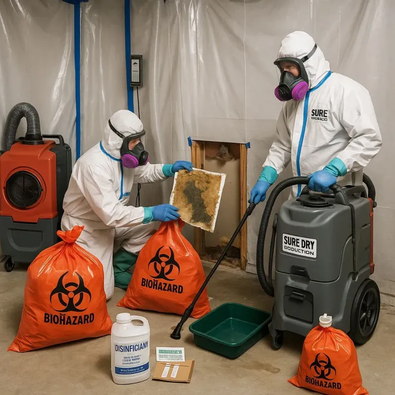 Contaminated Water Handling Protocols process in Cotati, CA