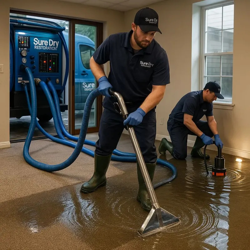 Water Extraction and Removal process in Cotati, CA